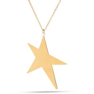 Colgante estrella dorada - COL 025