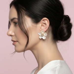 Pendientes Flor de Nacar