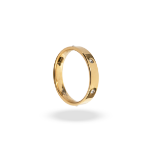 Anillo Minimal Cristales Laterales