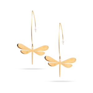 Pendientes Libélula Brisa Dorada