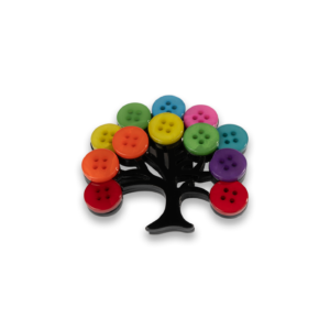 Broche Árbol de Vida Multicolor
