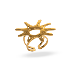 Anillo dorado Solara