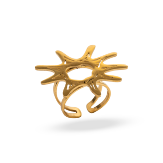 Anillo dorado Solara
