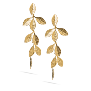 Pendientes Hojas de Jardín Imperial