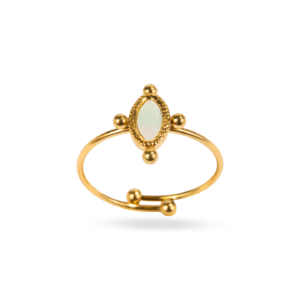 Anillo Piedra Blanca