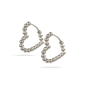 Pendientes Corazón de Plata
