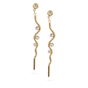 Pendientes Destellos Serpentina