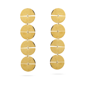 Pendientes Eclipse Dorado