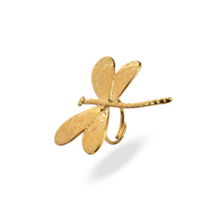 Anillo Libélula Aurea