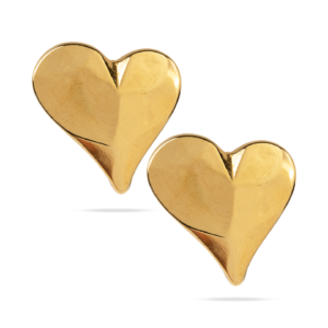 Pendientes Corazón Dorado Sublime