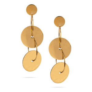 Pendientes Artesanos Dorados