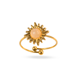 Anillo Sol Radiante Vivo