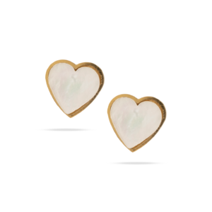 Pendientes Corazón Nácar