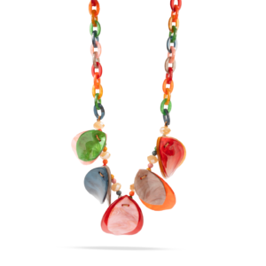 Collar resina armonía y color