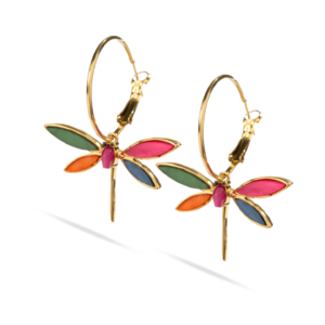 Pendientes Libélula Arcoíris