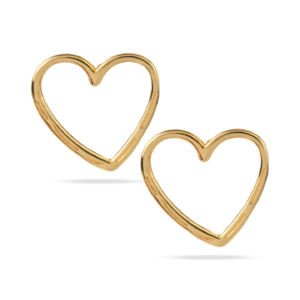 Pendientes Corazón Aro Romántico