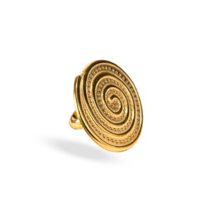 Anillo Espiral Doré
