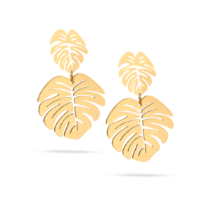 Pendientes Hoja Tropical Wow