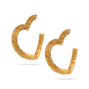 Pendientes  Aurea Texture Hoops