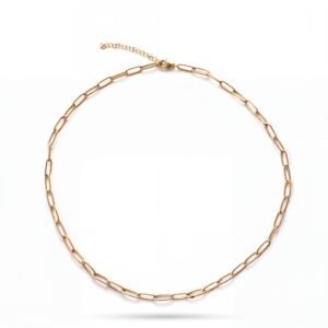 Collar de Eslabones Dorado Minimalista